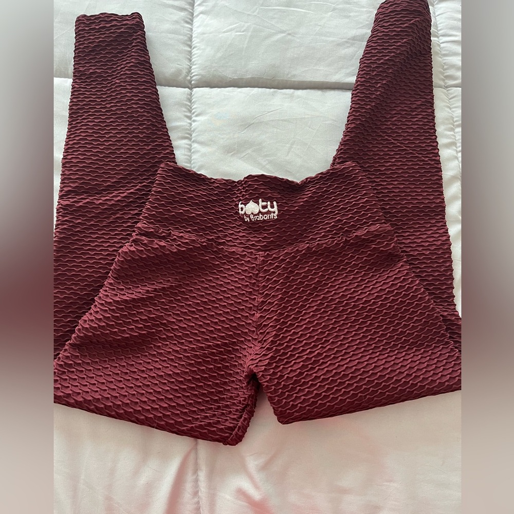 Booty By Brabants Croco Merlot leggings